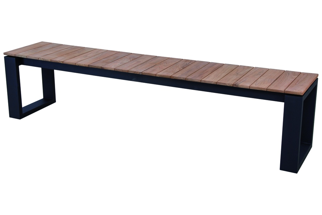 GESCOVA - Banc teak Marcelo 195 cm