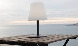 Petite lampe de table &quot;gris foncé&quot;